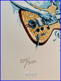 Stella Blue 2021 Grateful Dead's JERRY GARCIA AJ Masthay Art Print Poster S/N