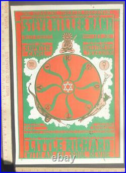 SteveMiller LittleRichard ConcertPoster StraightTheater 1967 AOR2.221 RandySalas