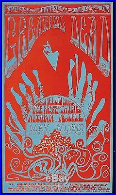 Super rare 1967 Grateful Dead/Continental concert poster