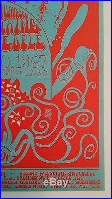 Super rare 1967 Grateful Dead/Continental concert poster