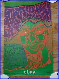 THE GRATEFUL DEAD, JUNIOR WELLS, DOORS, Wes Wilson, Original 1967 1st Printing