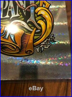 TURTLE SHELL FOIL Dead & Company AJ Masthay 2017 Summer Tour Poster Chicago