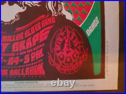 TWO Hippie Santas FD 40 Grateful Dead Victor Moscoso Rick Griffin AOR BG Poster