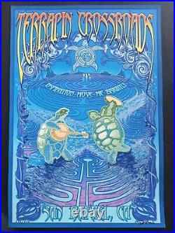 Terrapin Crossroads Opening Silkscreen Poster Signed By Mike DuBois. Phil Lesh