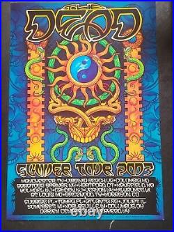 The Dead 2003 Summer Tour Poster Artist Michael Everett Grateful Dead Phil Lesh