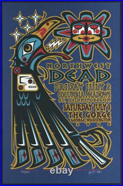 The Dead Poster 7/2/2004 Columbia Meadows St Helens OR Gary Houston /625
