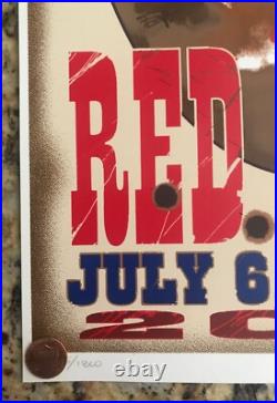 The Dead Red Rocks 2003 Official Poster S/N Biffle Grateful Dead Dead & Co Mint