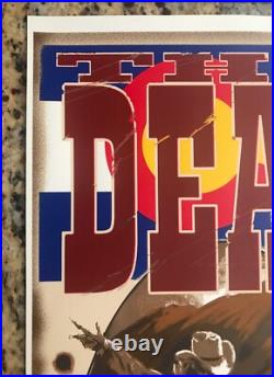 The Dead Red Rocks 2003 Official Poster S/N Biffle Grateful Dead Dead & Co Mint