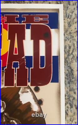 The Dead Red Rocks 2003 Official Poster S/N Biffle Grateful Dead Dead & Co Mint