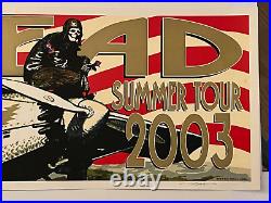 The Dead Summer Tour 2003 Original Concert Poster signed /900