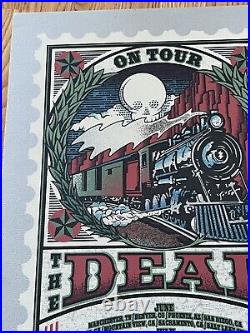 The Dead Summer Tour 2004 Original Concert Poster Signed #'d Gary Houston