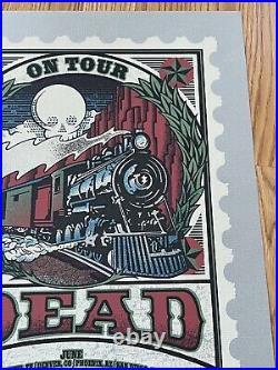 The Dead Summer Tour 2004 Original Concert Poster Signed #'d Gary Houston