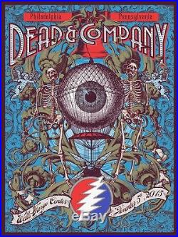 The Dead and Company Tour Poster, Philadelphia