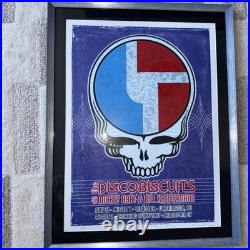 The Disco Biscuits Grateful Dead 2014 poster Gathering of The Vibes Signed