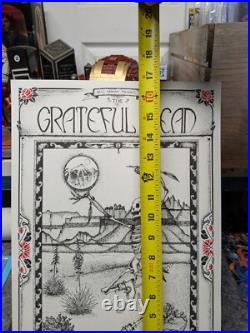 The GRATEFUL DEAD Poster Telluride Colorado, 1987 Jack Rajca SIGNED