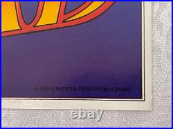 The Grateful Dead, 1985, Rare Authentic 1987 Poster