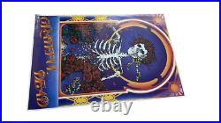 The Grateful Dead 1987 Roses and Skull Original Poster Rare 24X 36