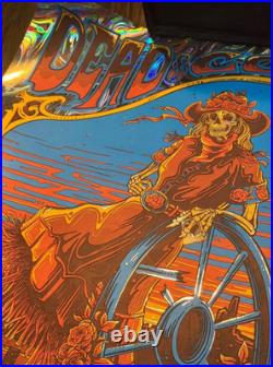 The Grateful Dead & Company Holo Foil Las Vegas Sphere Poster Authentic Signed