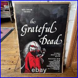 The Grateful Dead Concert Poster Unopened MISSISSIPPI RIVER FESTIVAL 1980
