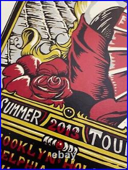 The Grateful Dead FURTHUR 2013 Summer Tour Poster #3/50 AJ Masthay Bob Weir