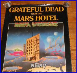 The Grateful Dead Mars Hotel Poster Original Promo 51x23 RARE