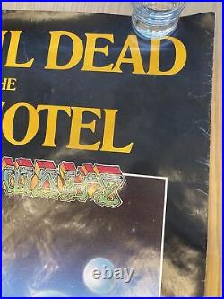 The Grateful Dead Mars Hotel Poster Signed by Kelley Original Promo 51x23 RARE