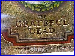 The Who & The Grateful Dead 1976 Original Venue Deadhead Poster Phillip Garris