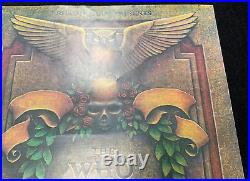The Who & The Grateful Dead October 9-10 Oakland Stadium Poster 28 1/4 x 20 1/4