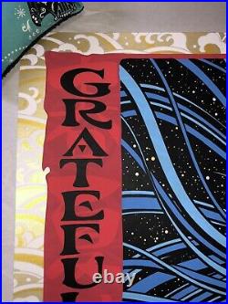 Todd Slater Grateful Dead Art Print GOLD Foil Poster 20/32 not Chuck Sperry RARE
