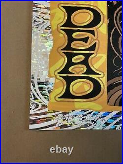 Todd Slater Grateful Dead Art Print Poster Wind Chimes Variant Foil X/150 DMB