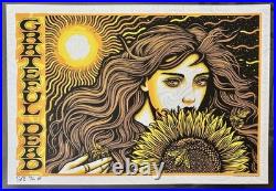 Todd Slater Grateful Dead Kaleidoscope Foil Print Rare NOT POLLOCK EMEK PHISH