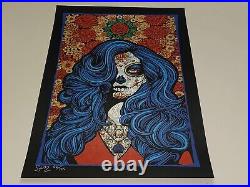 Todd Slater Mexicali Blues SIGNED, NUM x/125 15x24 Screen Print Grateful Dead