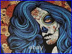 Todd Slater Mexicali Blues SIGNED, NUM x/125 15x24 Screen Print Grateful Dead