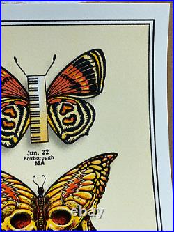 True Original DEAD and COMPANY Summer Tour VIP Only Poster 2019 EMEK Butterfly