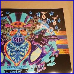 US Blues PSYCHO SAM VARIANT by AJ Masthay Limited to 250 Grateful Dead Giclee