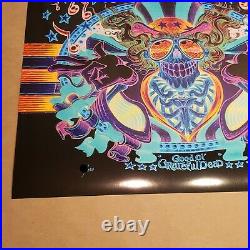 US Blues PSYCHO SAM VARIANT by AJ Masthay Limited to 250 Grateful Dead Giclee