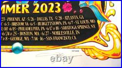 VERY RARE Dead & Company 2023 Final Tour V2 Poster-AE S/N 35/350 AJ Masthay