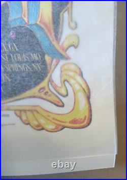 VERY RARE Dead & Company 2023 Final Tour V2 Poster-AE S/N 35/350 AJ Masthay