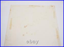 VINTAGE 60's Grateful Dead Quicksilver Service Avalon Ballroom Original Poster