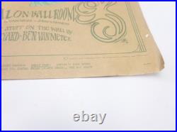 VINTAGE 60's Grateful Dead Quicksilver Service Avalon Ballroom Original Poster