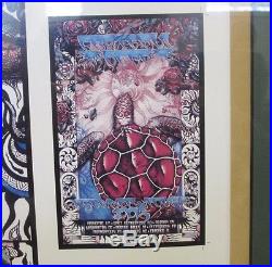 Vintage Grateful Dead Summer Tour 1995 Framed Concert Poster Signed & Numbers