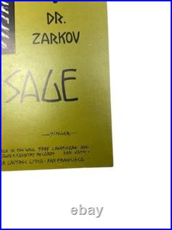 VTG 1970 Grateful Dead Fillmore West Poster Bill Graham Psychedelic BG 237