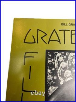 VTG 1970 Grateful Dead Fillmore West Poster Bill Graham Psychedelic BG 237