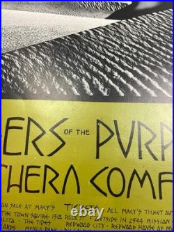 VTG 1970 Grateful Dead Fillmore West Poster Bill Graham Psychedelic BG 237