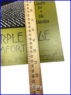 VTG 1970 Grateful Dead Fillmore West Poster Bill Graham Psychedelic BG 237