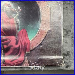 VTG 70s Grateful Dead Barn Hay Bales Blues For Allah Poster Lot Personality 561