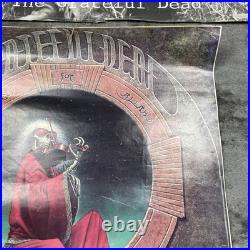 VTG 70s Grateful Dead Barn Hay Bales Blues For Allah Poster Lot Personality 561