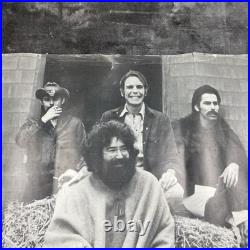 VTG 70s Grateful Dead Barn Hay Bales Blues For Allah Poster Lot Personality 561