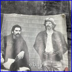 VTG 70s Grateful Dead Barn Hay Bales Blues For Allah Poster Lot Personality 561