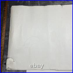 VTG 70s Grateful Dead Barn Hay Bales Blues For Allah Poster Lot Personality 561